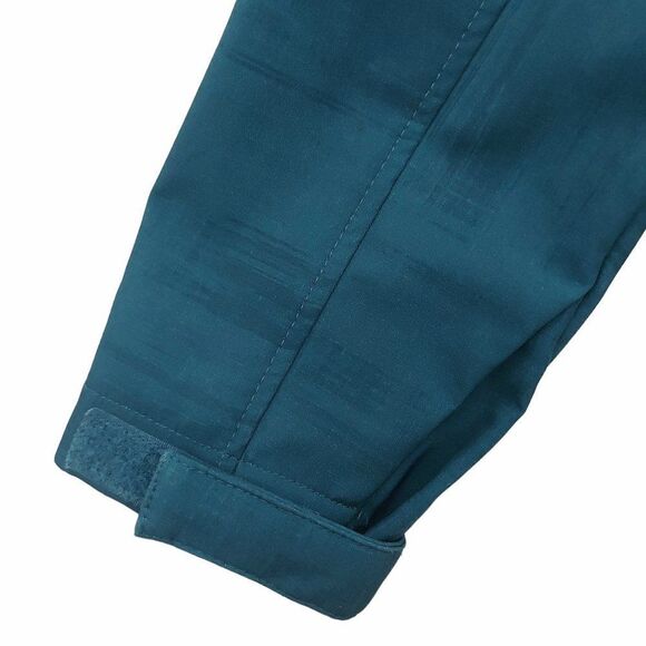 Free Country Softshell Hooded Jacket Womens Small Green Fleece Inside Full Zip - Picture 9 of 11